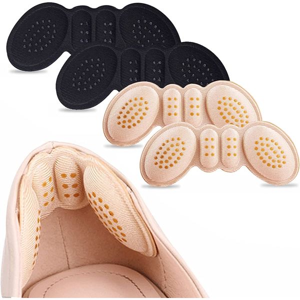 JUTOSU Heel Pad, Cushion Pad, Heel Protection Pad, Shoe Heel Protection Pad, Anti-Slip Pad, Anti-Slip Prevention, Anti-Slip, Size Adjustment, Shock Absorption, Heel Repair, Heel Protection, Pain Relief, Heel Slip Prevention, Heel Cushion, Heel Cushion, So