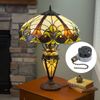 Ceiling Fan Switch Zing Ear ZE-208D 3 Speed 5-8 Wire Pull Chain Switch Speed Control Switch with Pulling String, Bronze
