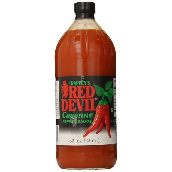 Trappey's Hot Sauce, Red Devil, 32 Ounce