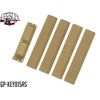 G&P KEYMOD Rail Panel & Hand Stop Set, A-Type SAND