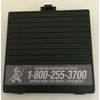 Game Boy Original DMG-01 - Replacement Battery Cover Door - BLACK + STICKER