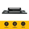 Brixwell ST-6312-DU Surface Roller Strike For International Rim Panic Hardware Storefront Bronze