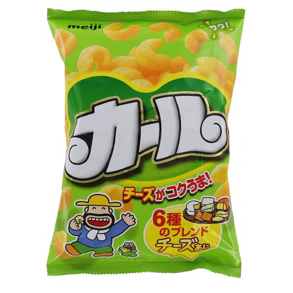 Meiji Cheese Curls 2.3 oz [64 g] Bags (Qty. 10)