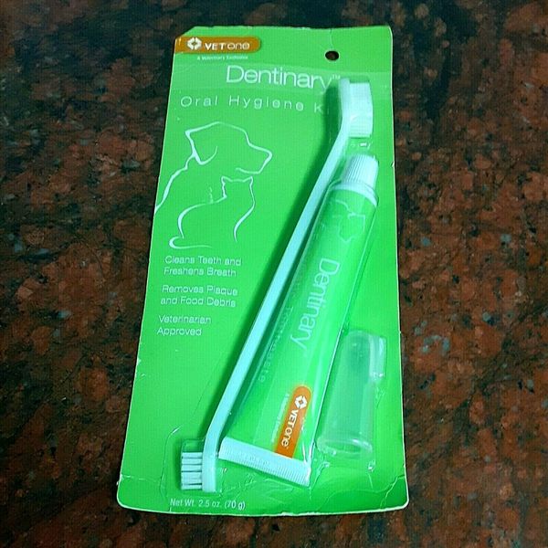 Vet One Dentinary Oral Hygiene Kit for your Pet, Dental Kit