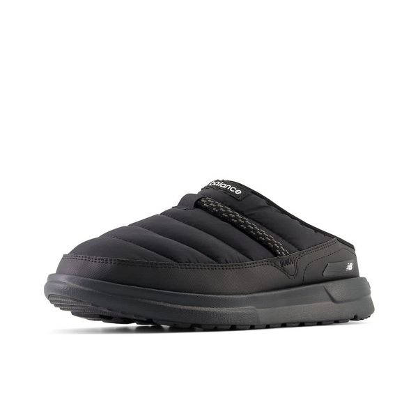 New Balance Unisex Caravan Mule Moc V2 Slipper, Black/Black, 7 US Men