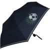 Knirps children's compact umbrella with reflective trim.