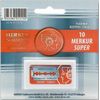 Merkur Platinum Double Edge Razor Blades 10pc Sharp Safe Opening Shavette Refill