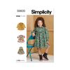 SIMPLICITY SS9830A Children's Dresses A (3-4-5-6-7-8)