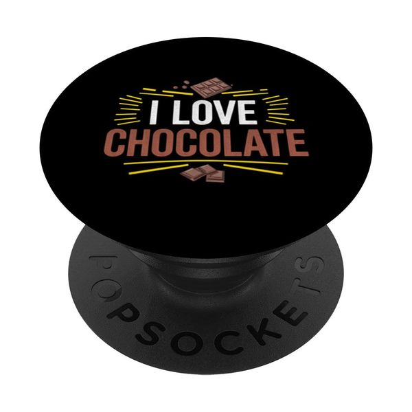 I Love Chocolate Candy PopSockets Adhesive PopGrip