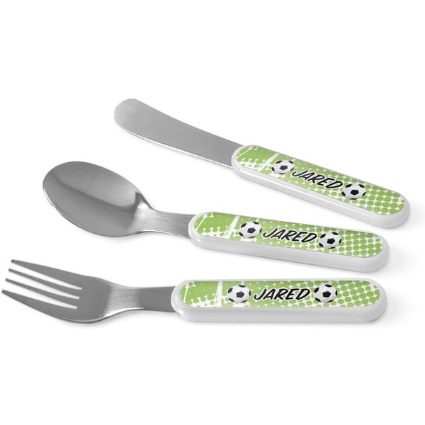 Personalized Soccer Kid's Flatware