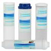 Reverse Osmosis Replacement Filter Cartridges Set for Ro System-2.5"x10"- Pack 4
