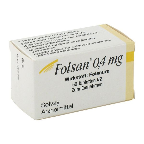 FOLSAN 0.4 mg Tablets Pack of 50
