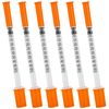 20 Pack 0.5ml Dispensing Measuring Tool with 32G(6mm), Multiple Uses Laboratory Accessories, Individually Sealed Packaging