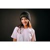 Bioworld Wicked Soft Fuzzy Cuff Black Beanie