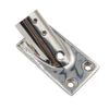 keehui Heavy DudyBoat Hand Rail Fitting-30 Degree 1 inch Rectangular Base-Marine 316 Stainless Steel Deck Hardware
