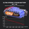 21-Volt Drill 2 Speed Electric Cordless Drill/Driver Screwdriver Bits Set with 2pcs Li-ion Battery
