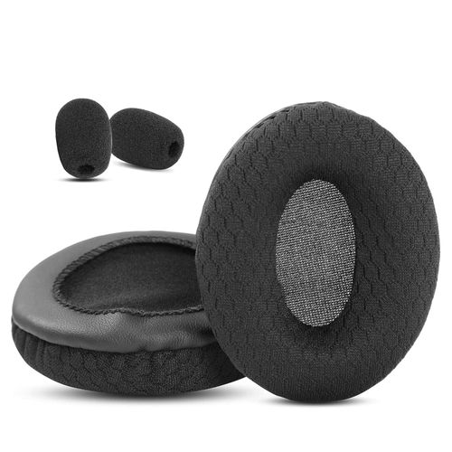 SC165 USB Replacement for Ear Pads Cushion Compatible with Sennheiser SC 165 USB/SC 160/SC 130/SC 135 USB Headsets Earpads Cover with Mesh Fabric and Memory Foam