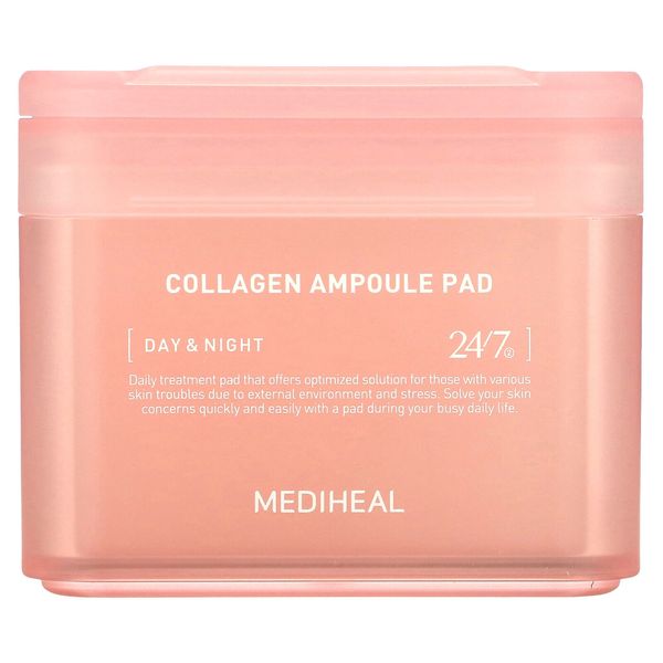 Collagen Ampoule Pad, 100 Pads, 5.74 fl oz (170 ml)