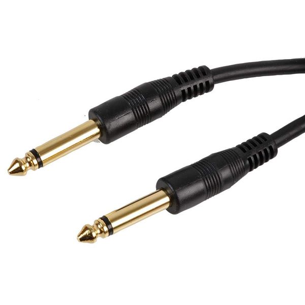 6.35MM Mono Jack Plug to Plug -3M, Audio & Video Cable Assemblies Qty X 1