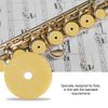 Eujgoov 16 Pcs Flute Replacement Pads Set Felt Material Yellow