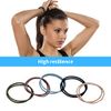 100 Pcs Elastic Hair Ties, Hair Accessories, Elastic Hair Bands Ponytail Holders, Hair Bobbles Hair Bands for Girls, Women, Kids (Dark Blue)