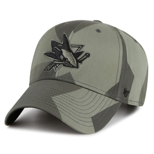 '47 Brand Snapback Cap - Counter San Jose Sharks Sandalwood