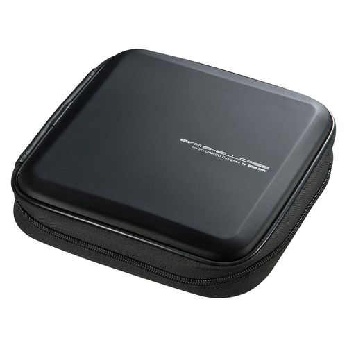 Sanwa Supply FCD-WLBD24BK BD, CD and DVD Semi-Hard Case (Non-Woven Fabric Type for Blu-ray Disc), 24 Pieces