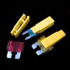 Yellow Car Fuse Puller, Clip Tool Puller for Car Fuse 5 Pieces