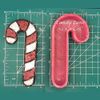 Candy Cane Freshie Mold -