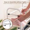 Gonfoam 3-Tier Expandable Shoe Rack,Adjustable Shoe Shelf Storage Organizer