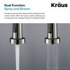 Kraus KFS-1SS Dual Function Kitchen Faucet Sprayer, Stainless Steel