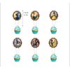 Snow White Party Decoration Backdrop Balloons Cake Topper Large Character...