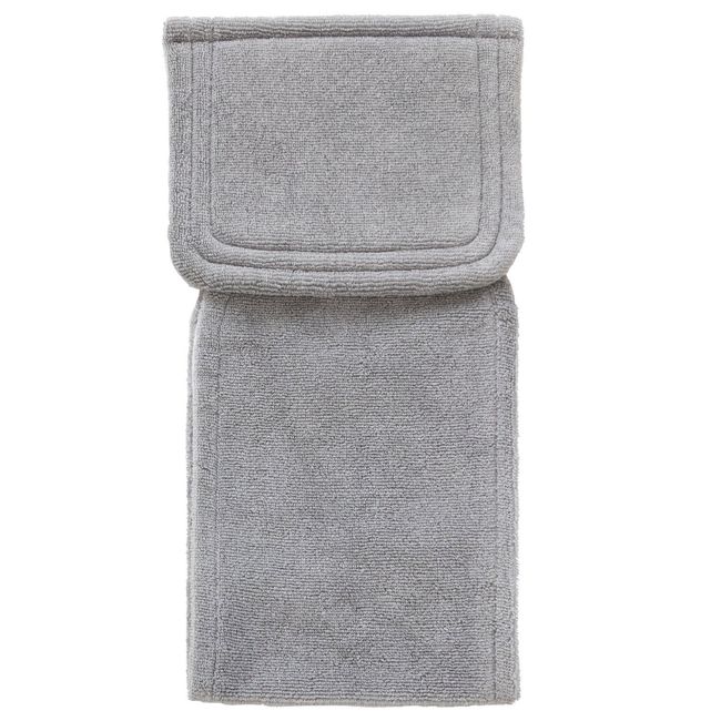 OKA Kando Ryoko (Well Dried) D Nature Cover for Toilet Paper Holder, Gray