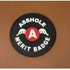 PVC Tactical Patch - Tactical Morale A**Hole Merit Badge Patch - A Hole Patch