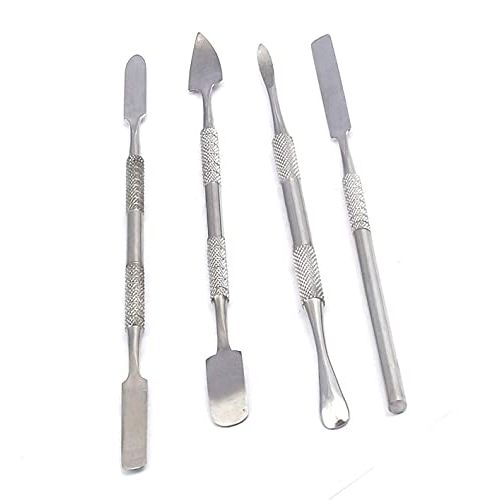 TeckMed Stainless Steel Spatula Set (4 PC.)
