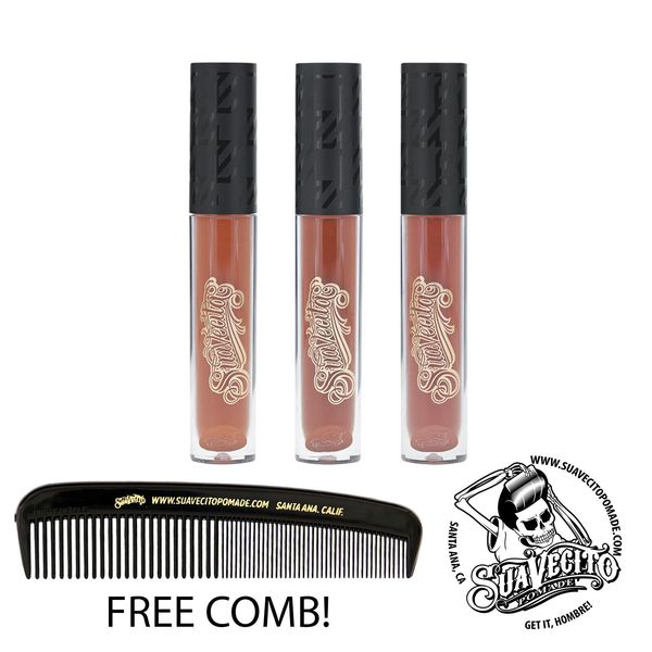 Suavecita Brickhouse Lipgrip Lipstick Collection 3 Pack Set