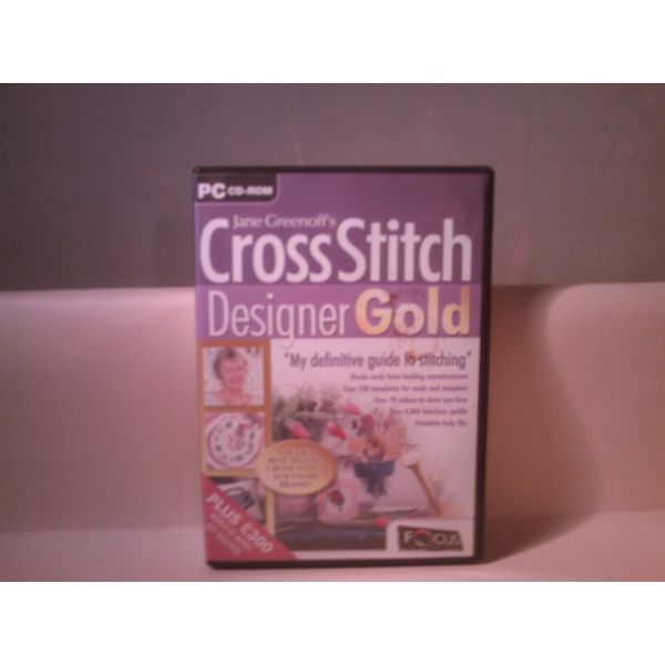 Focus Multimedia Ltd's Jane Greenoff's Cross Stitch Designer Gold