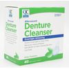 Quality Choice Denture Cleanser Overnight Whitening 40 Tablets Each (6 Pack)