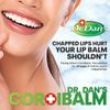 Cortibalm 2 Pack for Dry Cracked Lips - Healing Balm for All Ages