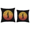 Retro Slackliner Trickline Trainer Monkey Profis Slackline Throw Pillow
