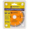 Diamond Cutting Discs 4.5" Angle Grinder Blade, Tile Stone & Concrete 115mm