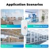 Bordhap Zigbee Smart Vibration Sensor Detection Tuya Smart Life APP Notification Real-Time Motion Vibration Alarm Smart Home