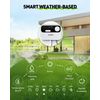 RAINPOINT Sprinkler Controller 8 Zone, Local Weather-Based Smart Irrigation Controller, WiFi Sprinkler Timer for Sprinkler System,Yard,Lawn