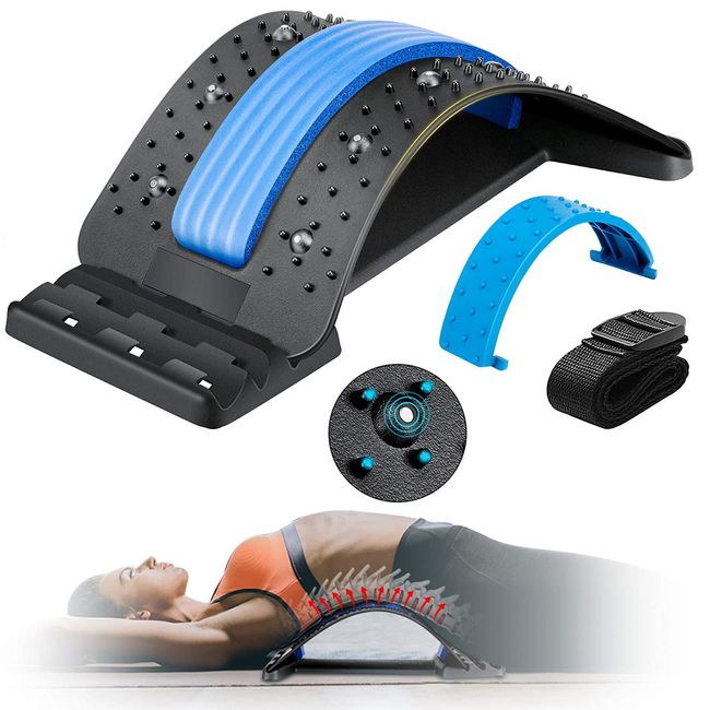 Back Stretcher for Lower Back Pain Relief, Multi-Level Lumbar Support -  Fulfillment Center