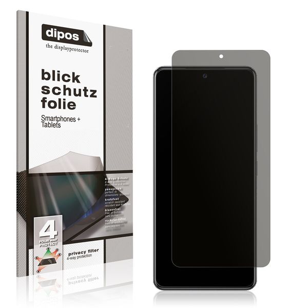 Screen Protector for VIVO S16e Privacy Filter 4-Way Protection dipos