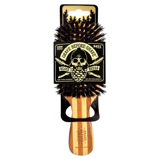 Official GRAVE BEFORE SHAVE™  Beard Brush