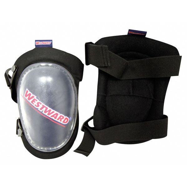 Swivel 2-Strap Knee Pads, Black, Universal