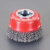Esco EA809YX-62 75mm/X-LOCK Wire Brush, Cup Shape, Steel