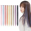BARSDAR Mesh Extensions, One-Touch Clip Type, Easy Installation, Colorful, Long, Straight, Heat Resistant, Turquoise Blue