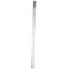 Bordhap Stainless Steel Double Side Measuring Straight Edge Ruler 60cm/24", Silver